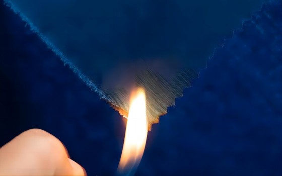 Jaký je rozdíl mezi tkaninou zpomalující hoření a tkaninou nehořlavou?