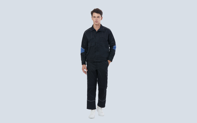 Anti-static twill split suit clothes
