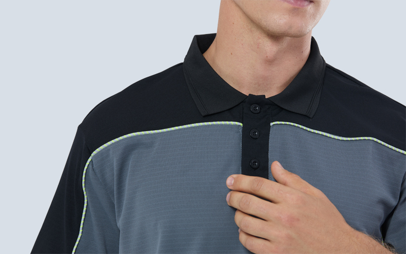 Anti-static and Anti-bacterial short-sleeved POLO shirt