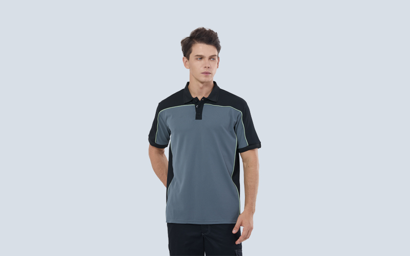 Anti-static and Anti-bacterial short-sleeved POLO shirt
