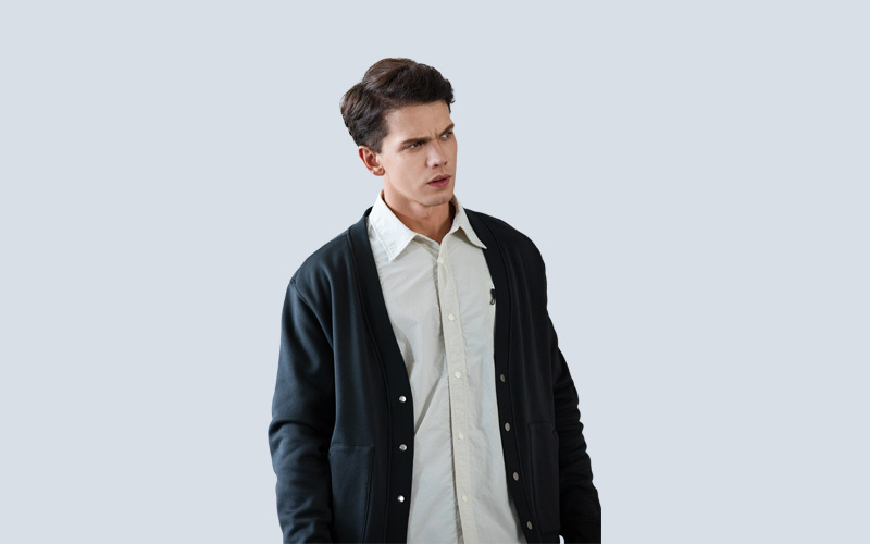 FIVE-IN-ONE FUNCTION KNIT JACKET