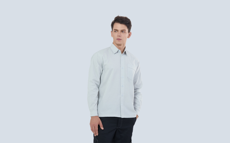 Simulated Linen T/C Antistatic Shirt