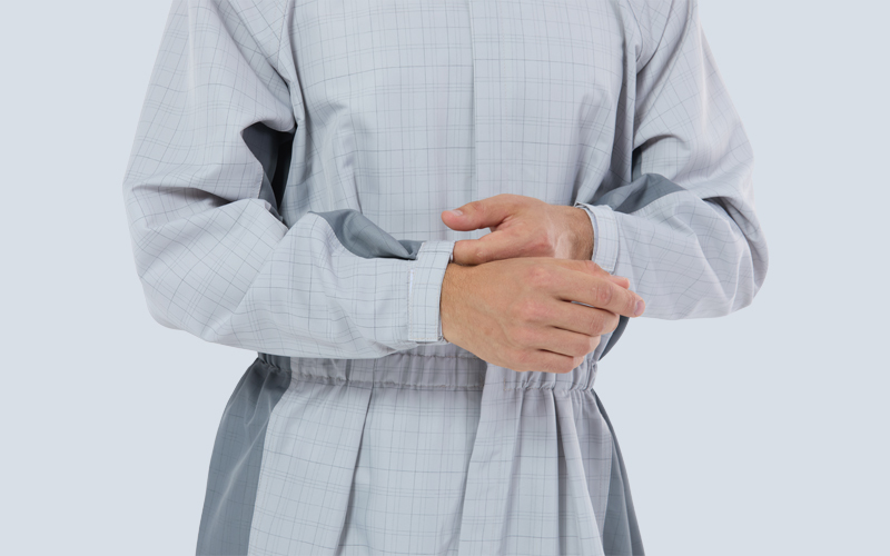 Mixed Colors Striped Antistatic And Flame Retardant Coverall