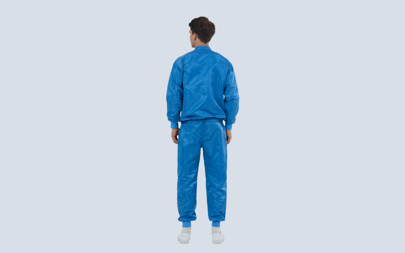 Stand-up Collar Antistatic Cleanroom Clothing