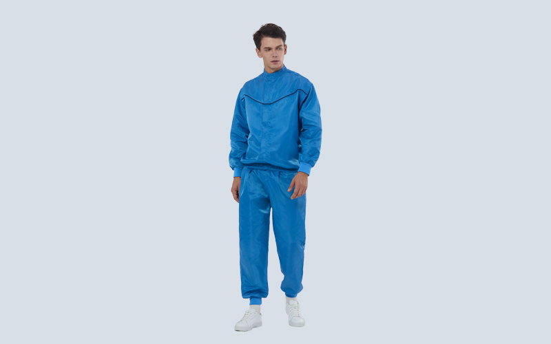 Stand-up Collar Antistatic Cleanroom Clothing