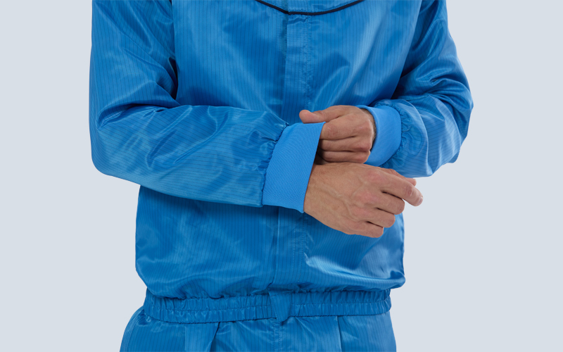 Stand-up Collar Antistatic Cleanroom Clothing