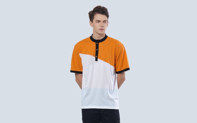 Kurzärmliges Poloshirt aus PIQUE-Stoff
