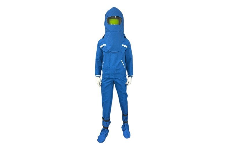 Geteilte Arbeitskleidung zum Schutz vor Lichtbogenblitzen für elektrische Sicherheit