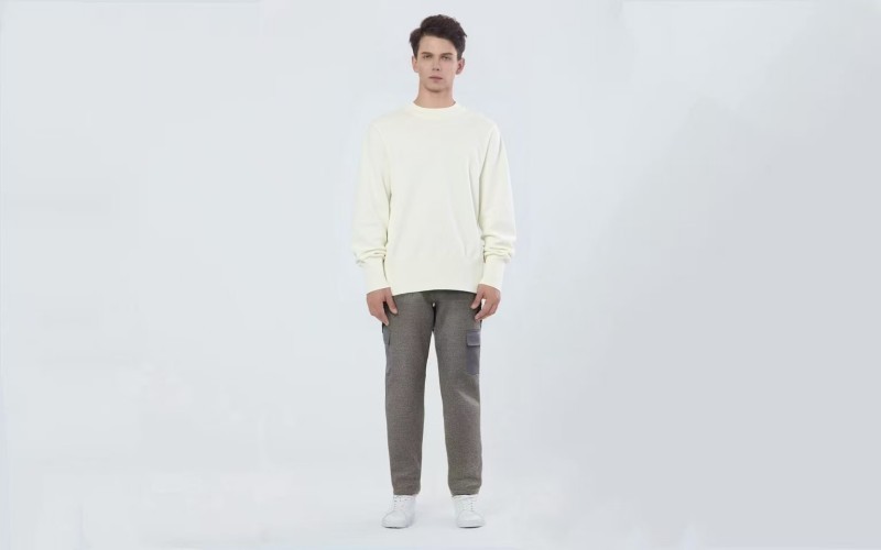 Ultraleichtes Anti-Cut-Sweatshirt mit Rundhalsausschnitt