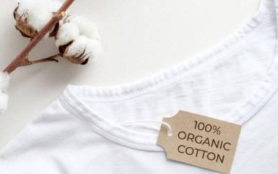 Algodão orgânico misturado com fibras recicladas: o futuro dos têxteis sustentáveis.