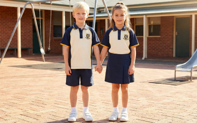 Kindergarten Summer Ice Porcelain Cotton Sports Uniform