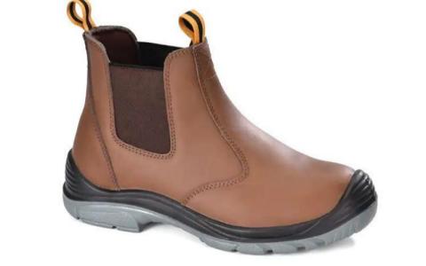 Bottes de travail à enfiler pour femmes, à embout d'acier