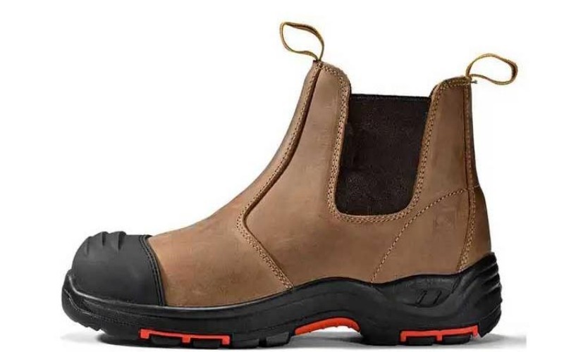 Bottes de sécurité à embout d'acier à enfiler