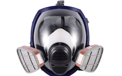 Masque à gaz respiratoire réutilisable