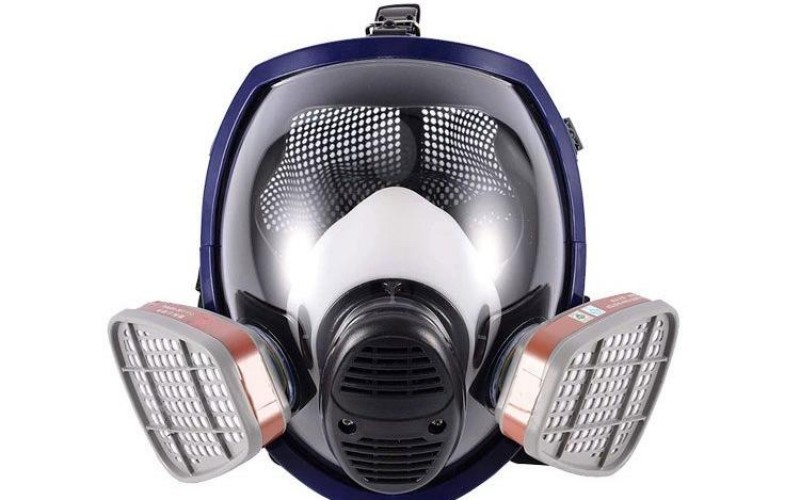 Masque à gaz respiratoire réutilisable