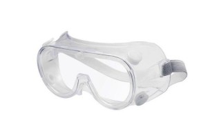 Schutzbrille über der Brille