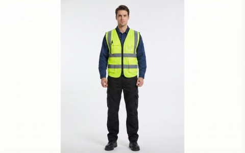 Водонепроницаемый рабочий жилет повышенной видимости