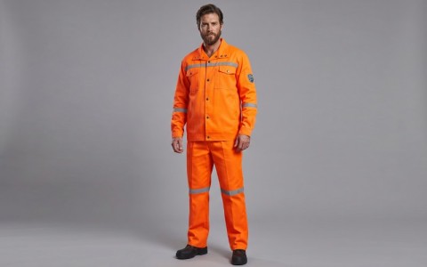 Весенне-осенняя защитная одежда от кислот и щелочей с антистатическими свойствами