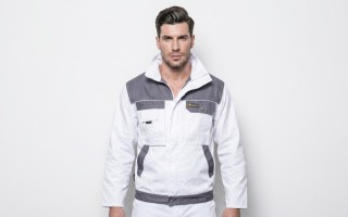 Maßgefertigte Lackiererjacke, Industriearbeitskleidung