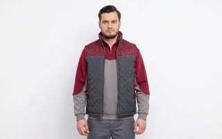 Water-Repellent Acrylic-Coated 90GSM Polyester Work Vest
