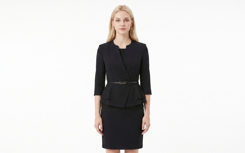 Wholesale Lightweight Hotel Hospitality Uniform Skirt Suits