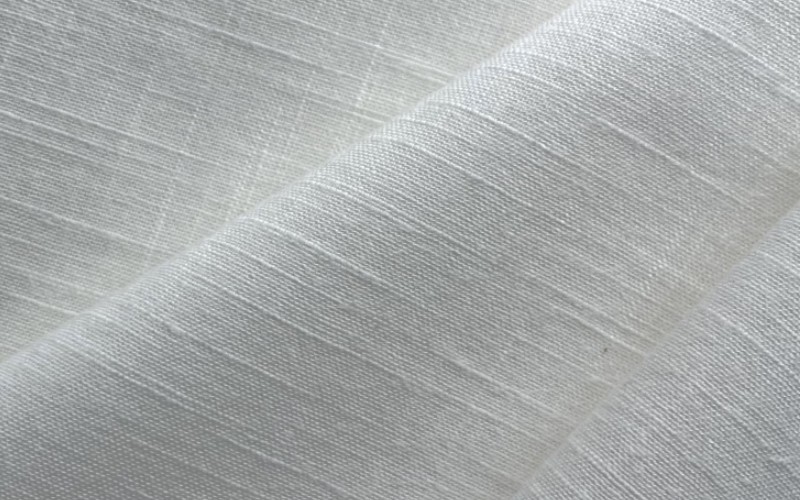 Medium Weight Organic Cotton Slub Fabric