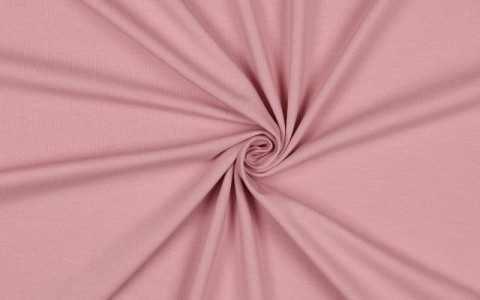 Rose Tone Organic Cotton Stretch Jersey