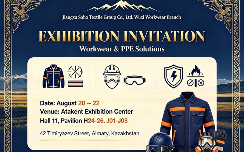 Meet Us at Workwear & PPE Solutions 2026 in Kazakhstan