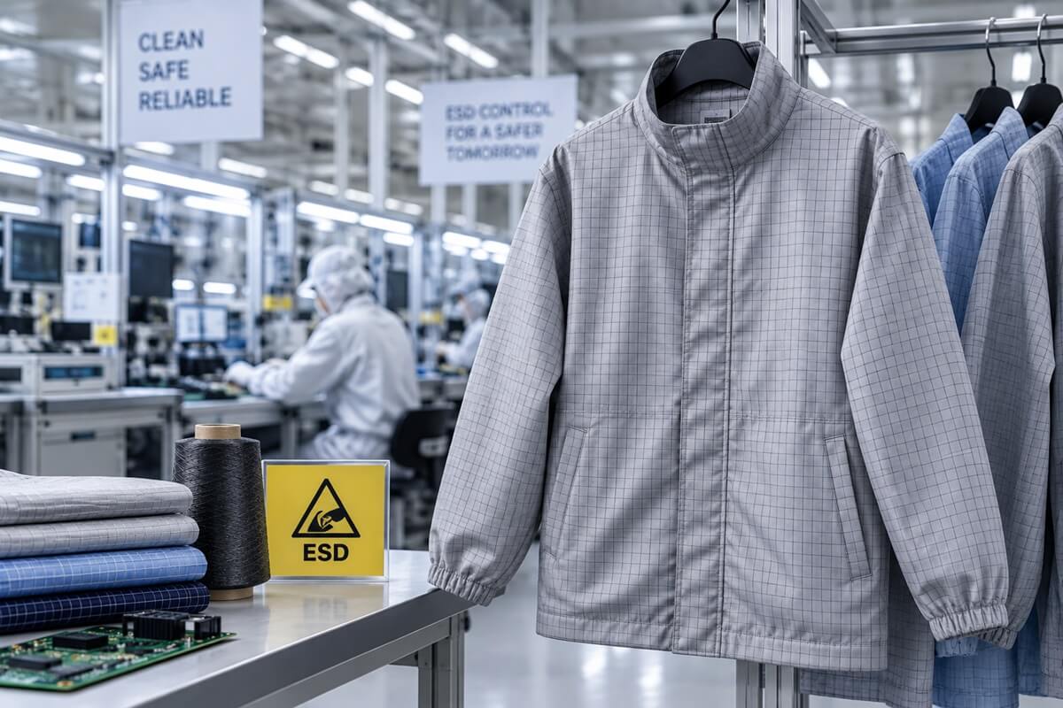 antistatic jacket