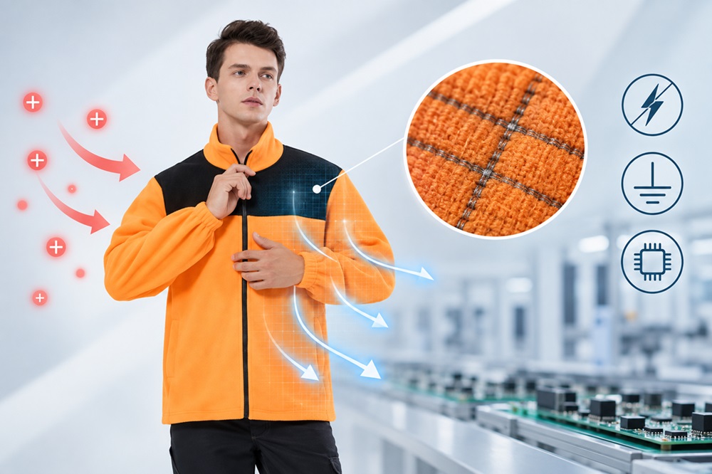 antistatic jacket