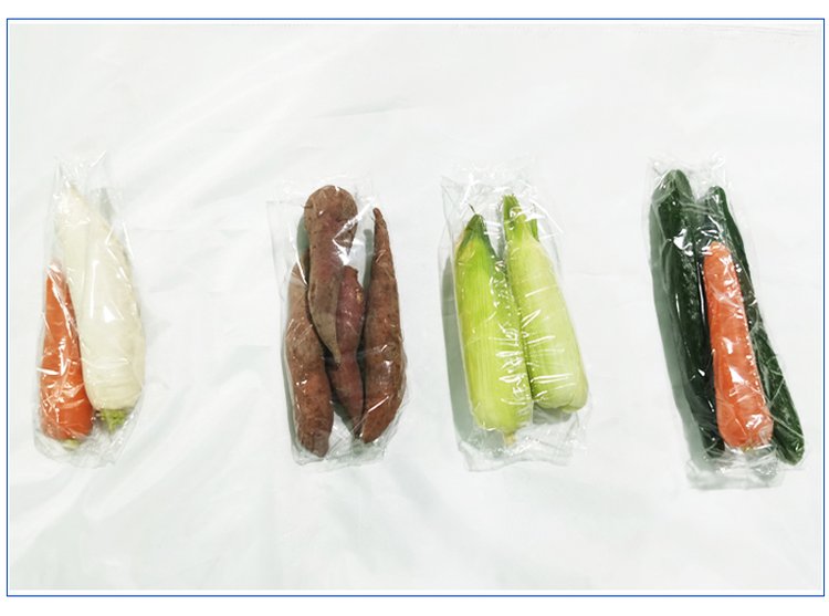 葉菜果蔬食用菌包裝機包裝樣品