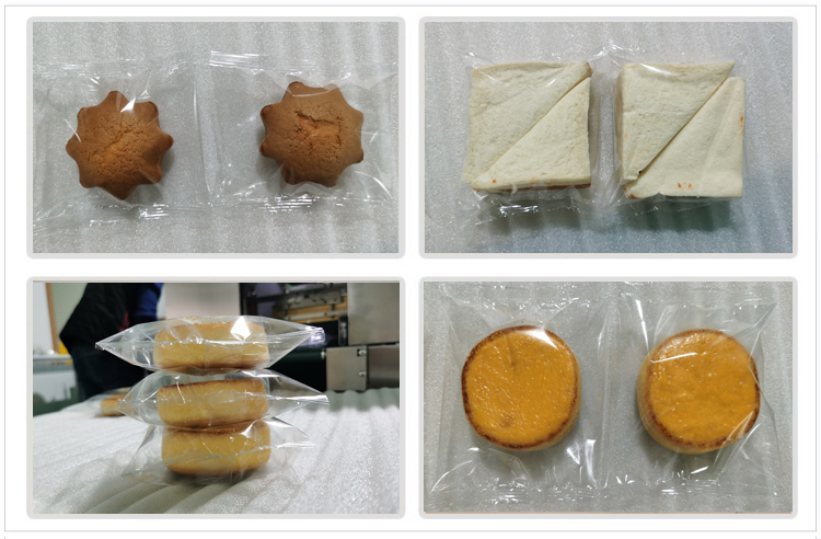 Full-automatic Bread Cake Sandwich Packaging Machine