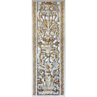 Painel de parede ornamentado em PU