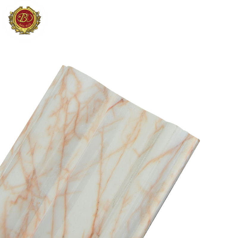 كورنيش ملاحظة بنمط رخامي طويل الأمد وقابل لإعادة التدوير