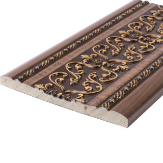Moldura decorativa impermeable de poliestireno
