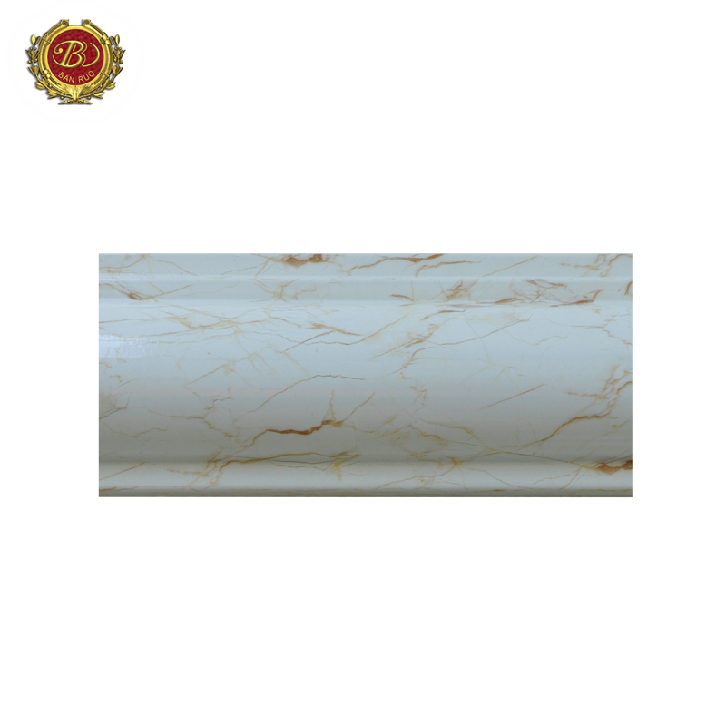 Елегантни корнизи от PS корнизи с мраморни шарки