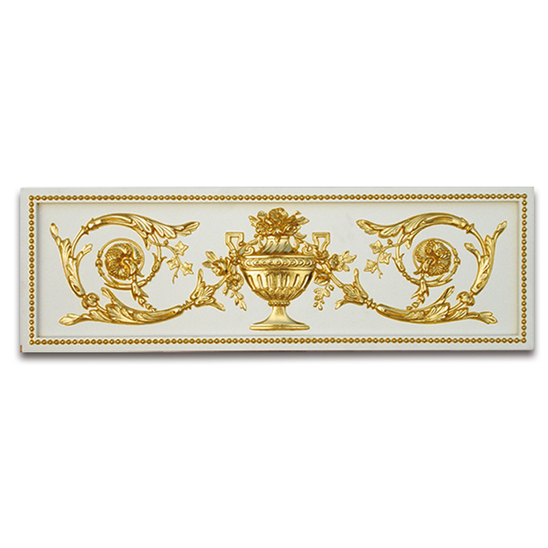 Painel de parede de poliuretano PU rococó clássico