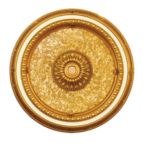 Medalion de tavan artistic Golden Flourish PS