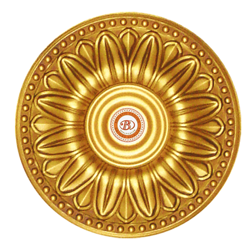 Медальон за таван Златен Сияние PS