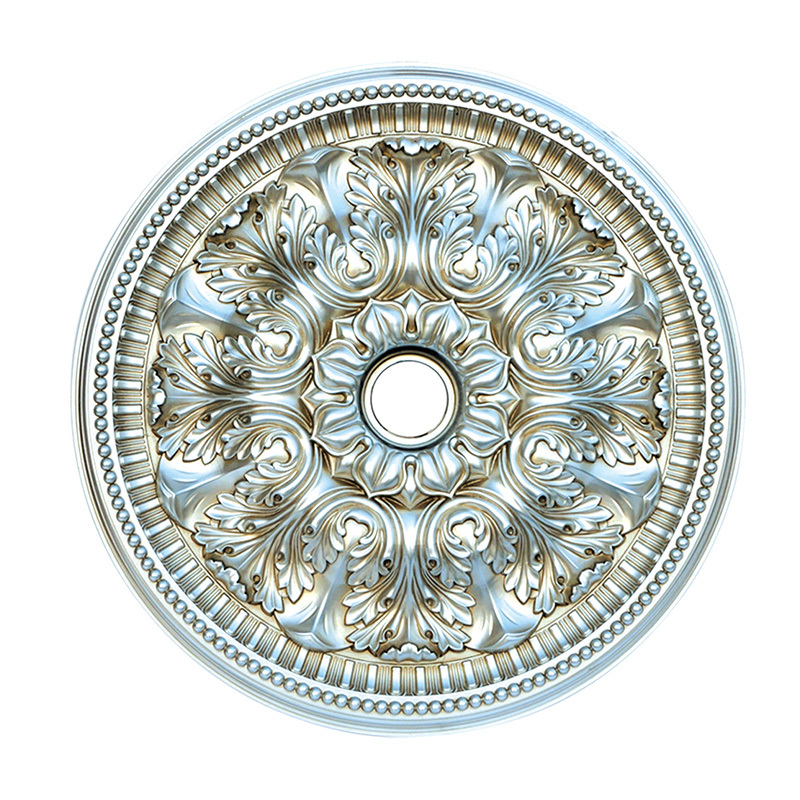 Polystyrol-Vintage-Deckenrosettenmedaillon