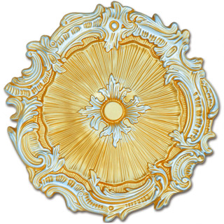 لوحة سقف من مادة البولي يوريثين ميدالية روزيت