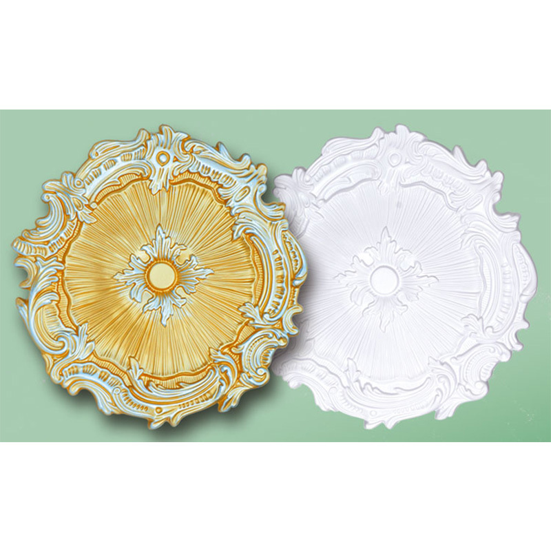 Medaglione rosone per pannello da soffitto in poliuretano