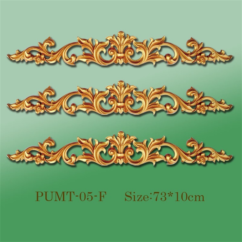 Decorazione da parete per porta fiorita barocca