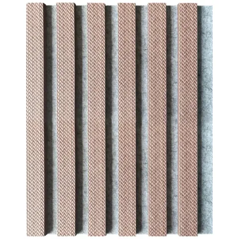 Wood-imitation PS sound-insulating and sound-absorbing wall panels