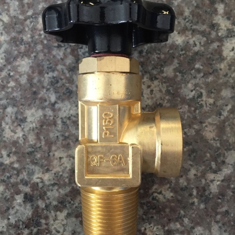 Válvula de CO2 del sudeste asiático y América del Sur CGA320