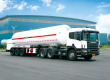 Camion de livraison d'azote liquide