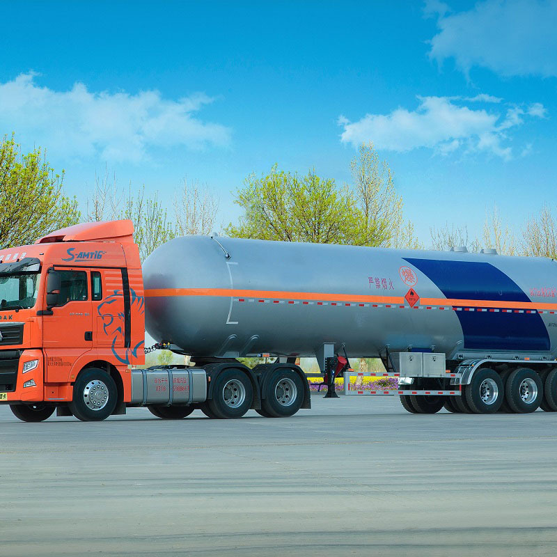LPG Tankı Teslimat Kamyonu