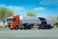 Cryogenic liquid transport semi-trailer