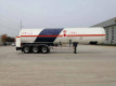 Cryogenic liquid transport semi-trailer