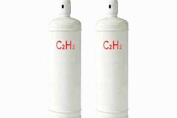 The use of acetylene gas